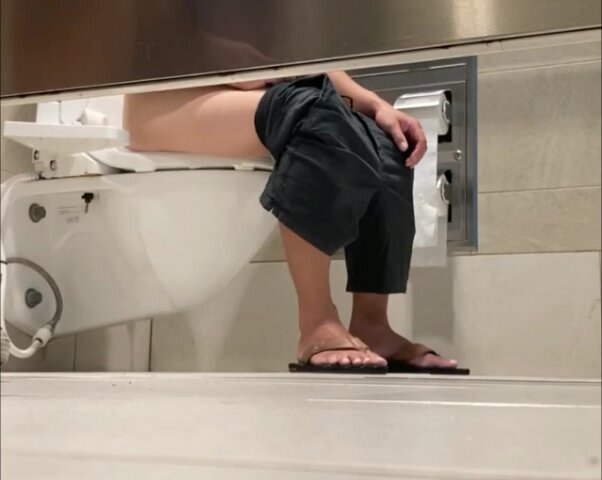 Sexy guy with hot diarrhea