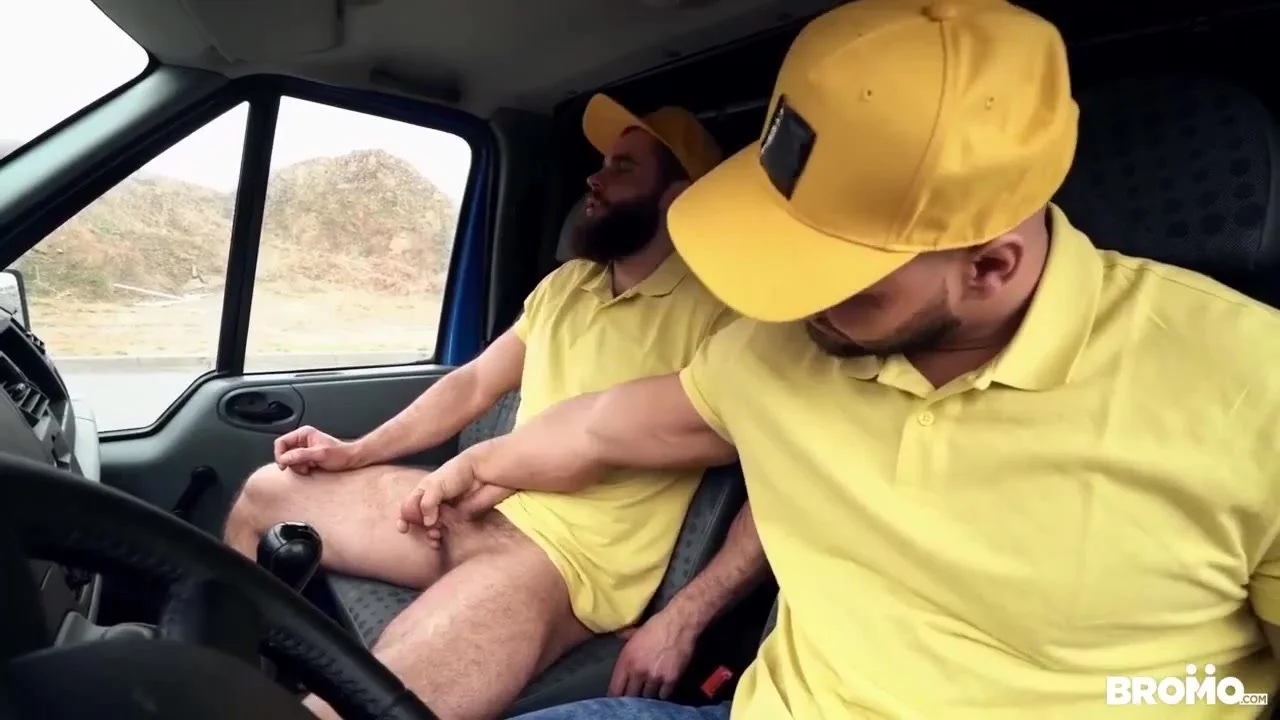 Gay sex Two delivery drivers stop for a fuck… ThisVid
