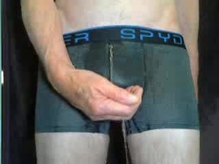 Pissing tight fit boxers