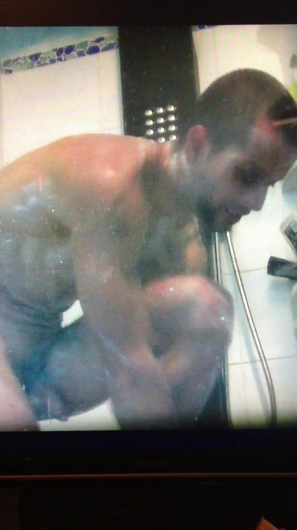 Straight shower spycam - video 2