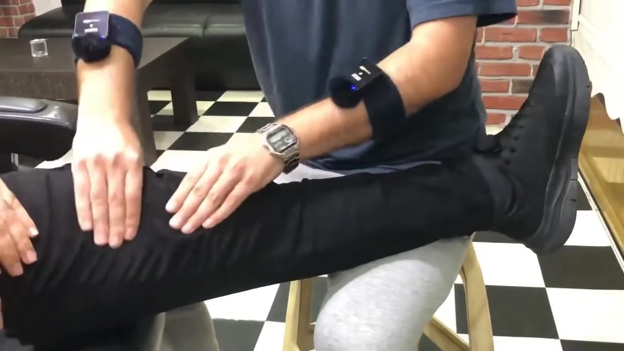 Boner During Leg Massage