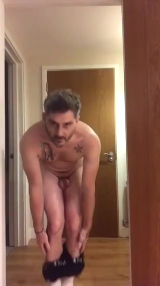 Uncut UK Lad Strips Naked