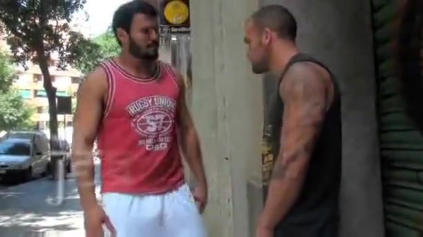 street cruise and hook up, go indoors for a fuck