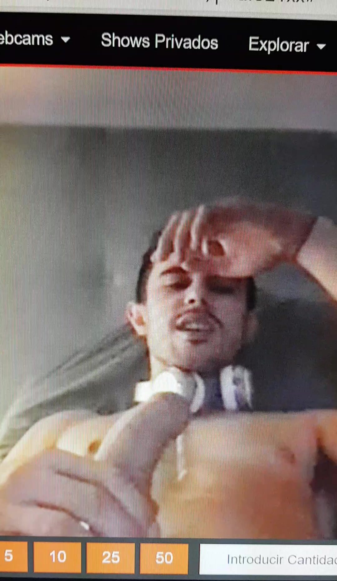 spanish boy cum on cam