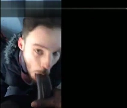 Black cock, cum face