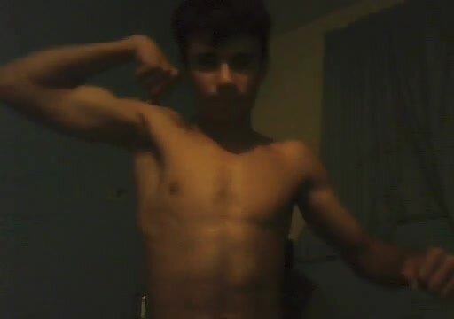 Boy Flexing - video 6