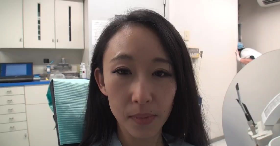 Japanese girl gets drilled at dentist part uno