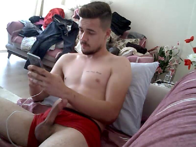 handsome turkish boy jerking off 1