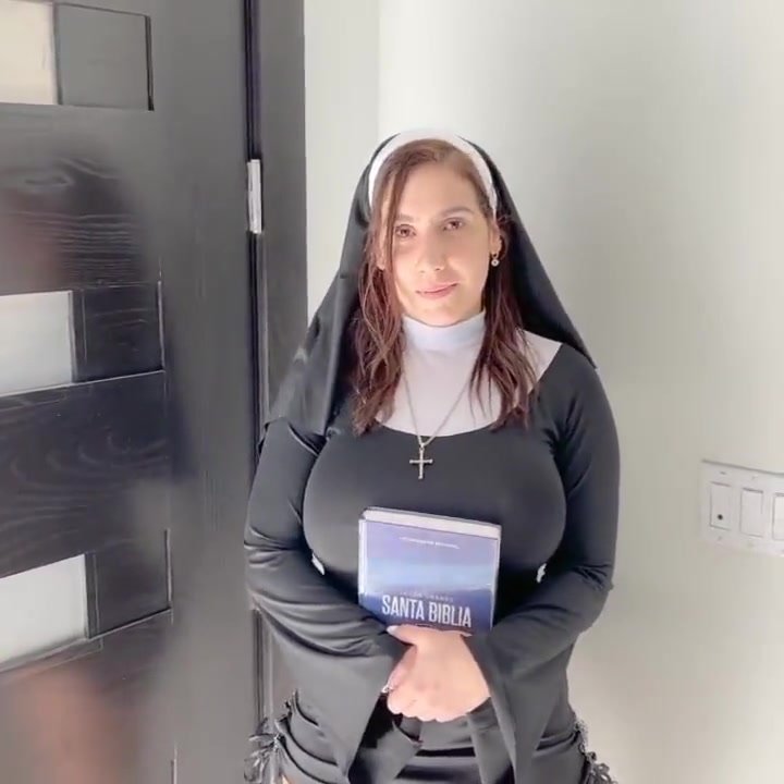 The sexiest most naughtiest nun you will ever see