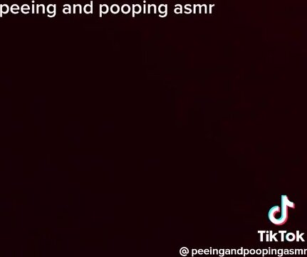 Girl pee and poop audio from tiktok