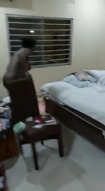 Congo wife caught naked cheating