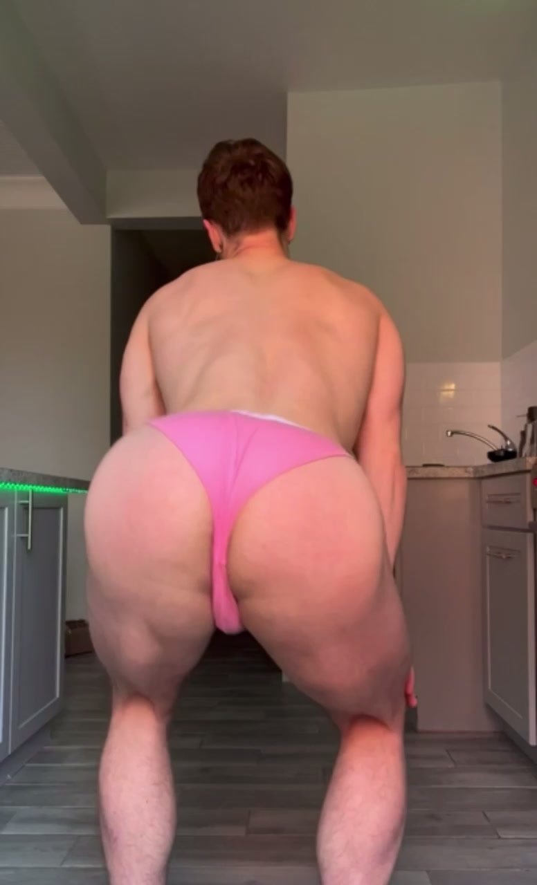Muscle jock practices for gogo boy audition