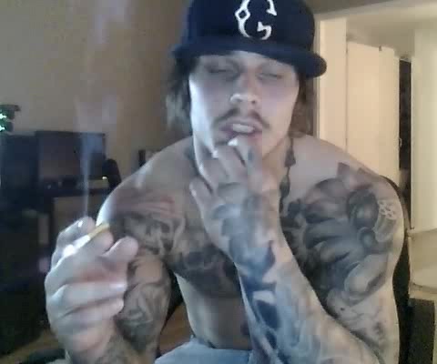 Swedish tattoed smoker No2