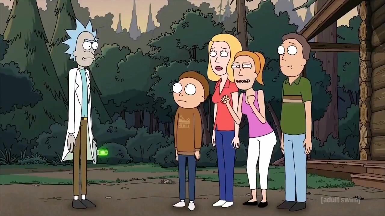 Rick and Morty Diaper Scene