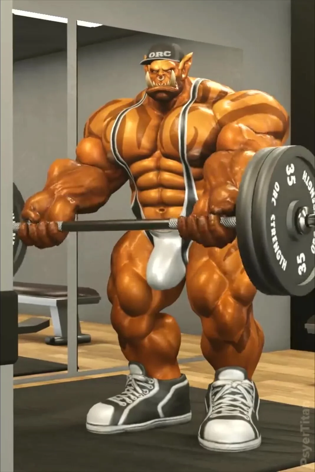 Gay Orc Bara Porn - Anime: Cocky Orc Workout - ThisVid.com