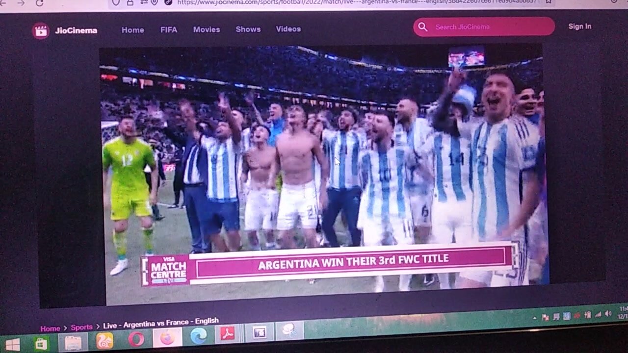 Argentina wins