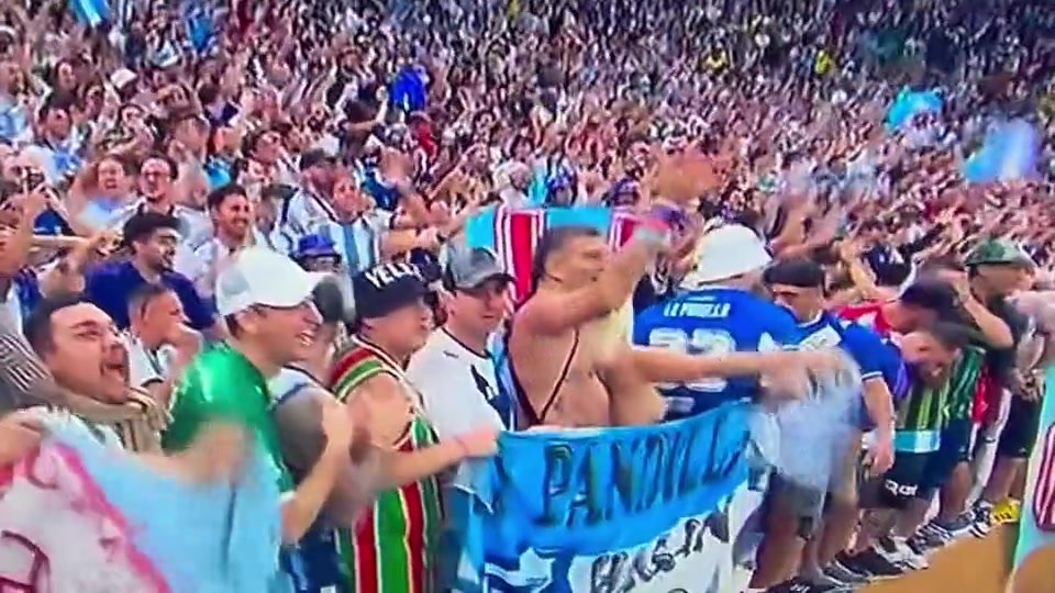 Tits out at the World Cup