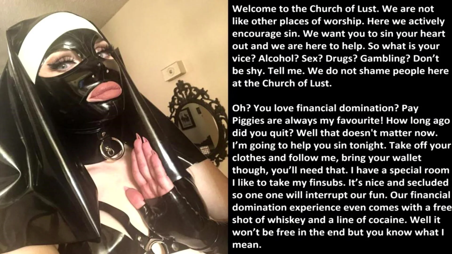 Church Porn Captions - The Church of Lust. - ThisVid.com