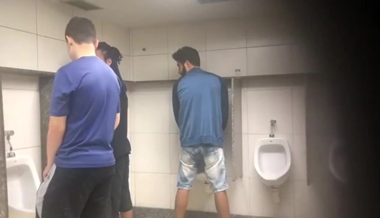 public urinal voyeur videos