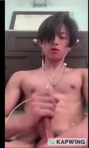 Hot chinese boy *aniel jo with cum