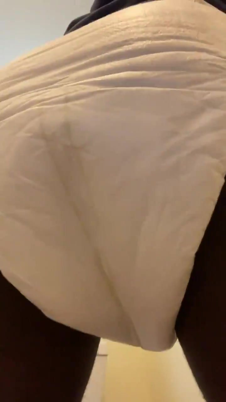 guy makes a big messy in his diaper