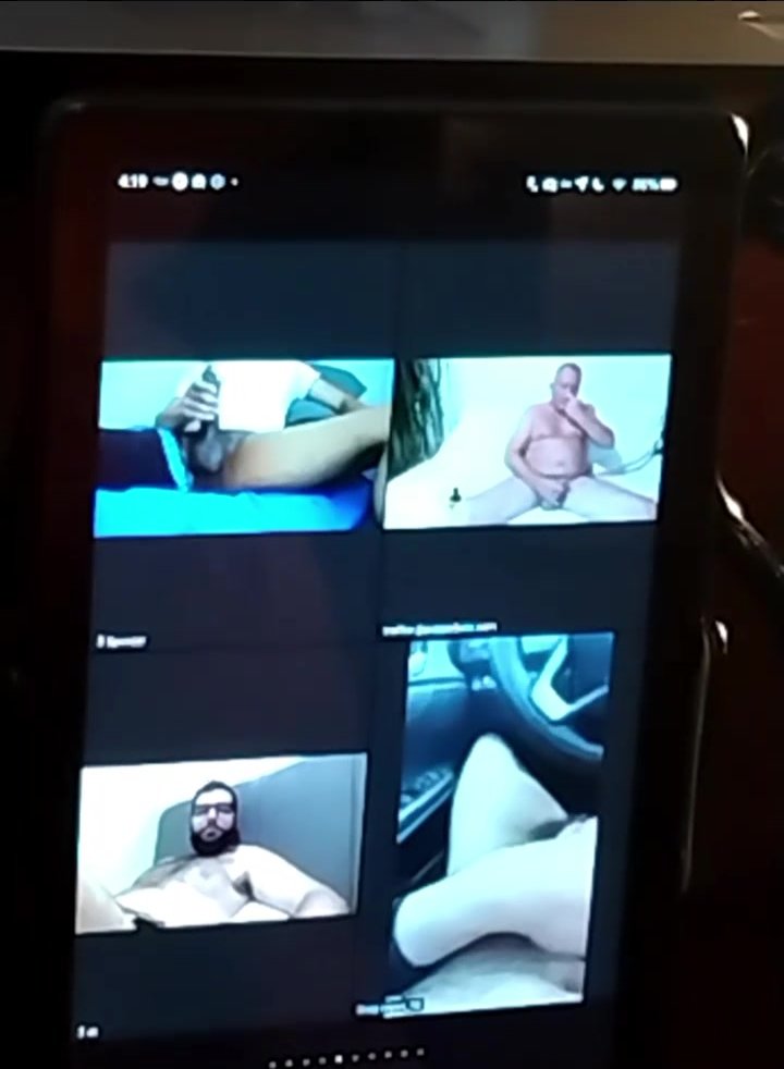 Guys Jacking on Zoom