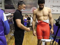 (YouTube) Russian Wrestlers See Through Singlets - video 3
