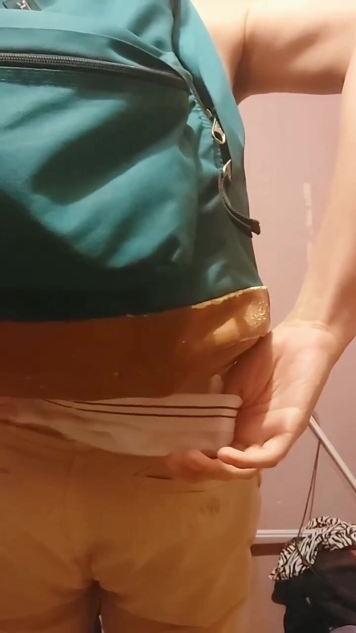 BACK PACK TIGHTY WHITIES WEDGIE 2