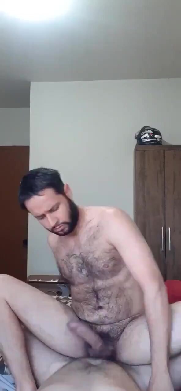 RIDING A DICK WITH  A ANGRY FACE