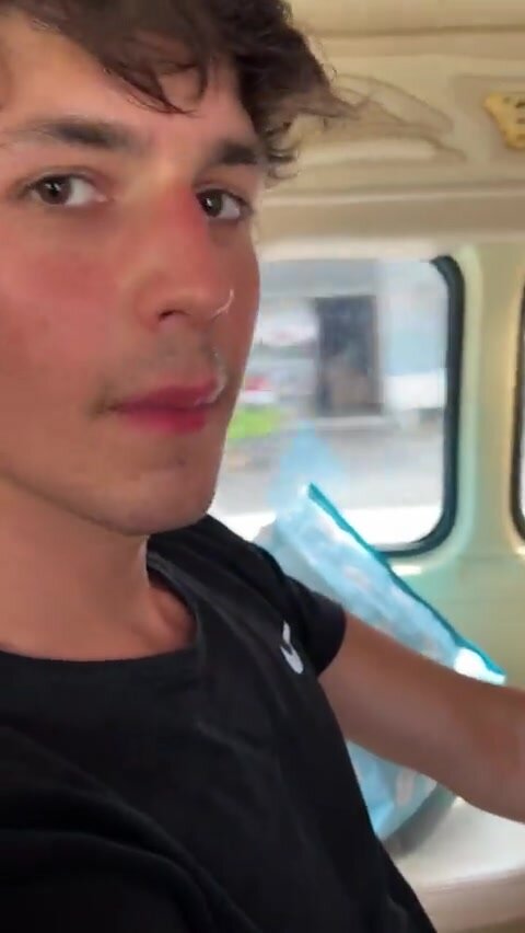 Touching my friend in uber