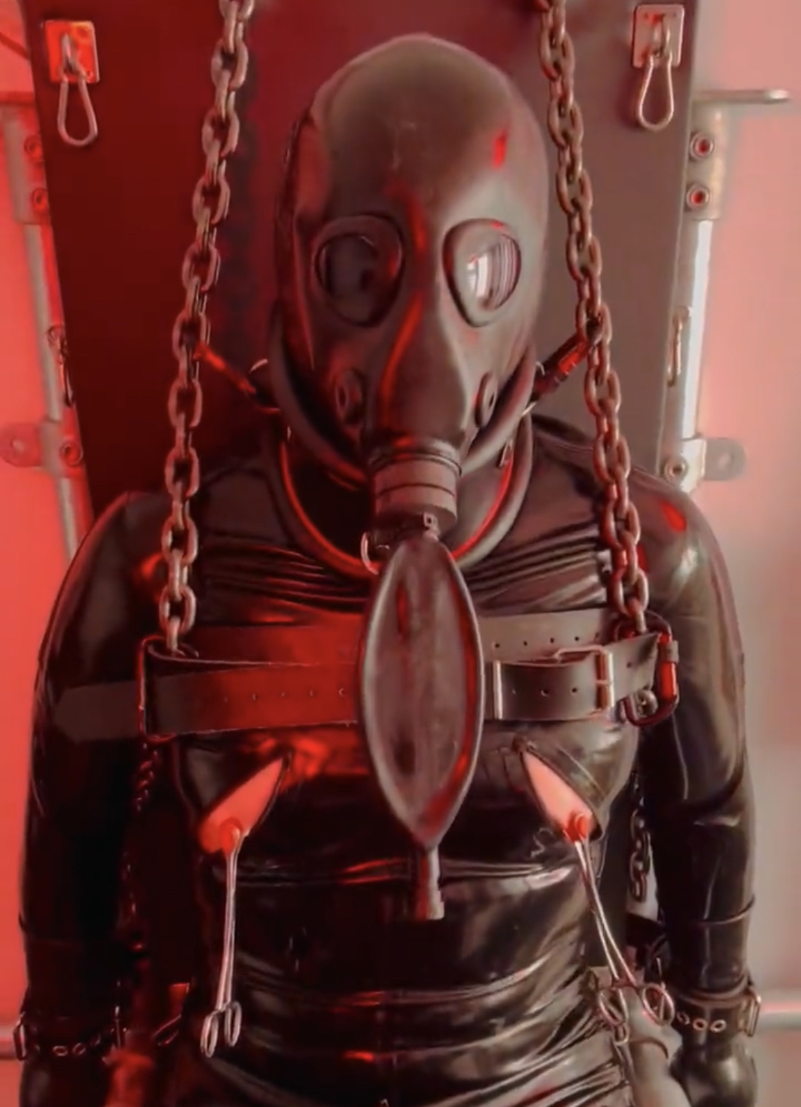Two full rubber gimps with breath control
