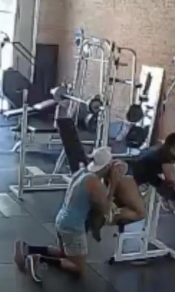 Caught at the gym - video 2