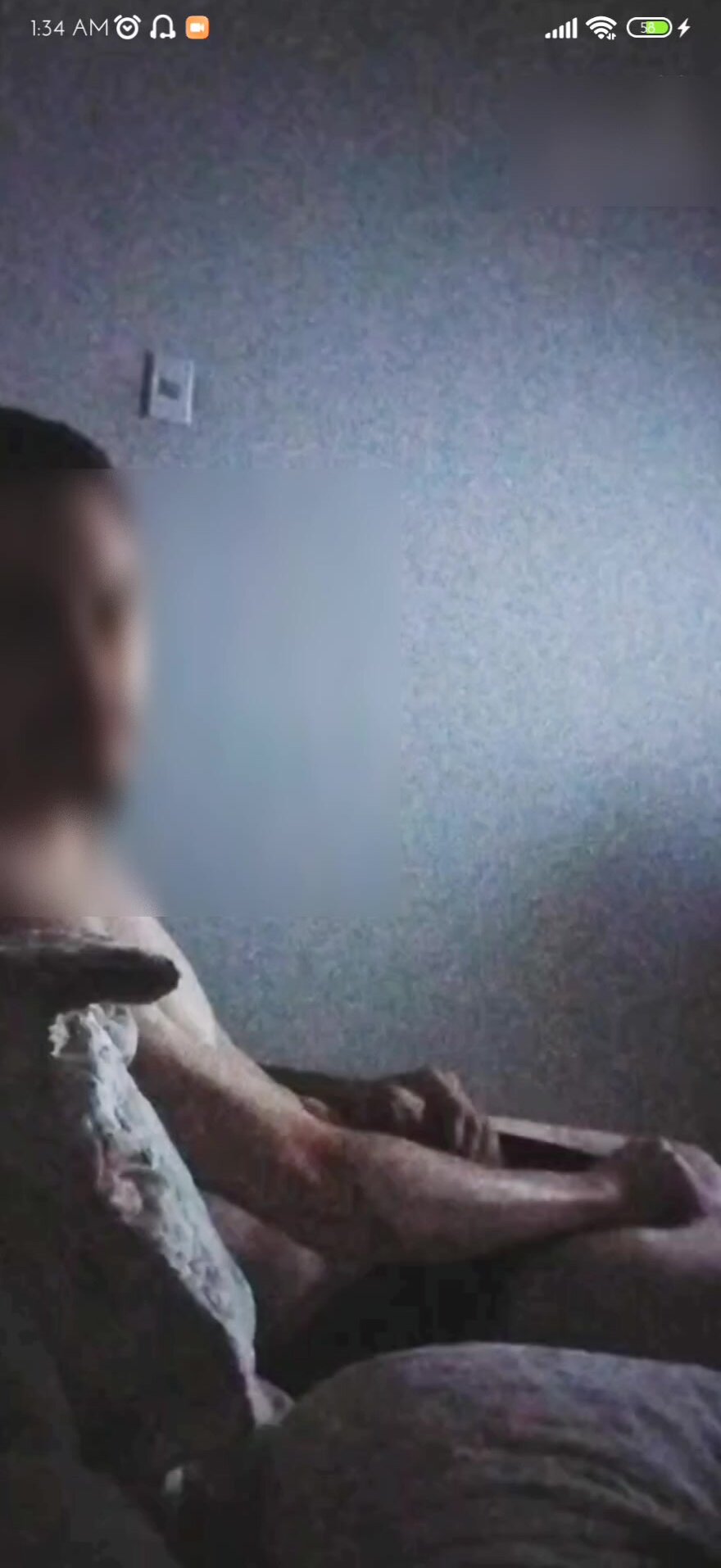 Showing dick in the dark