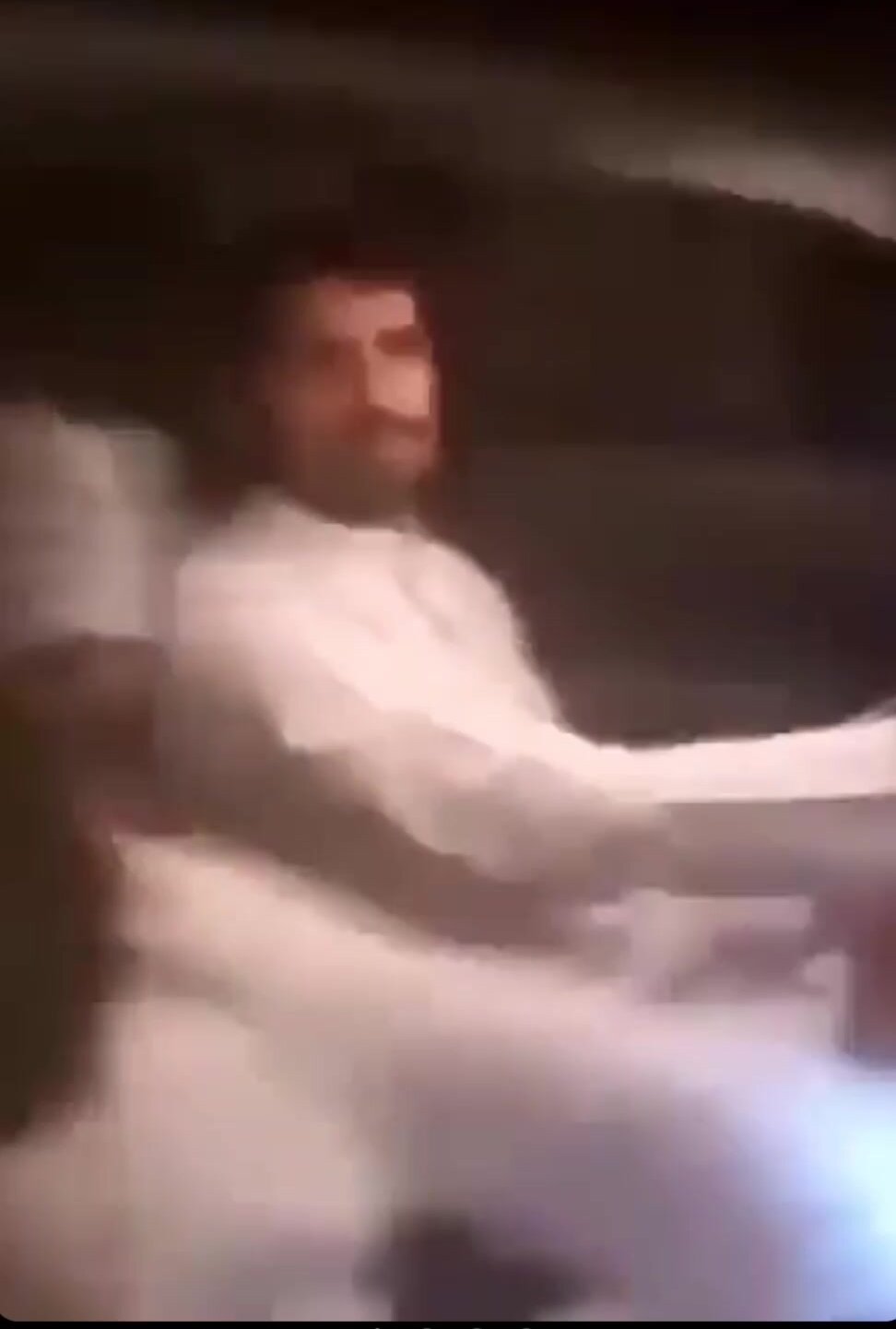 Horny arabs at car