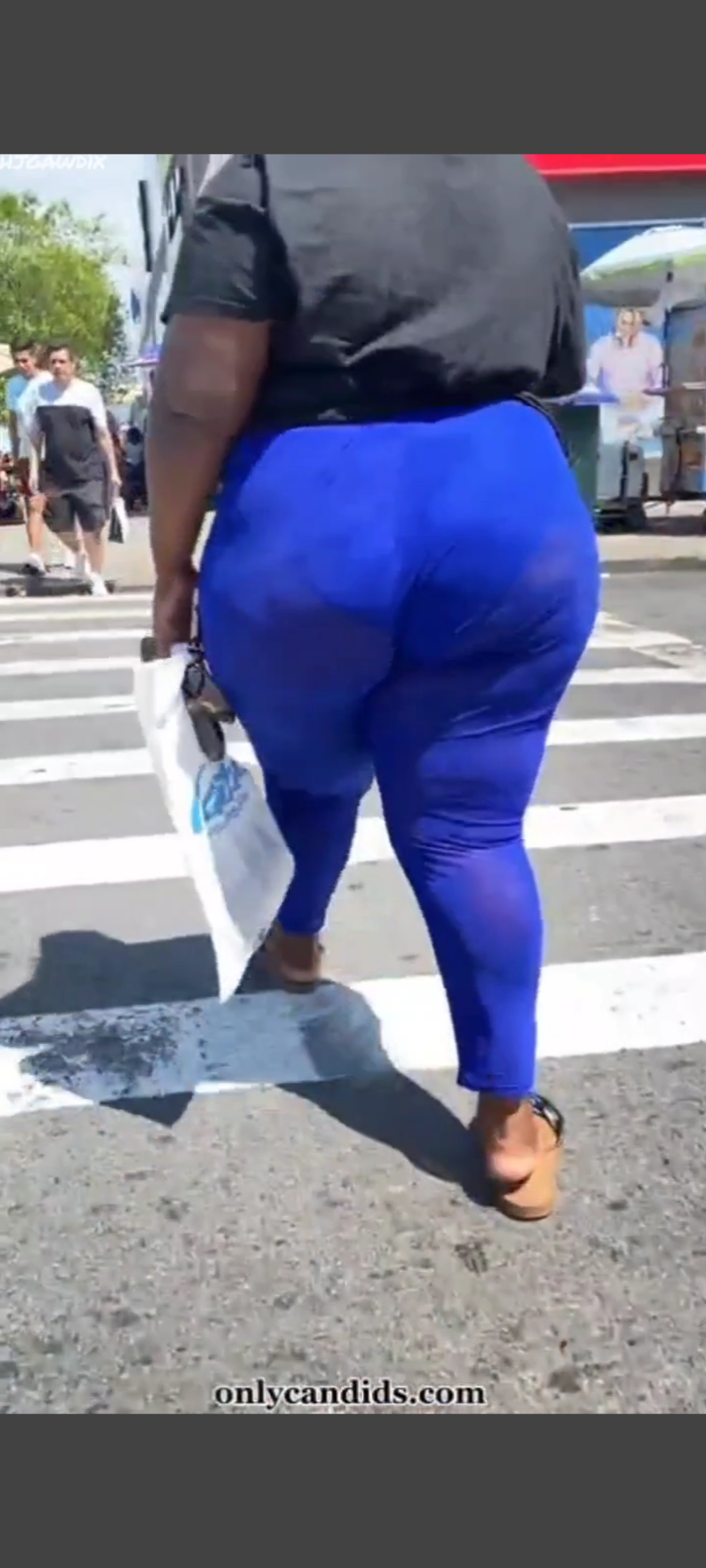 EPIC BEEFY MONSTER BOOTY CANDID EDIT