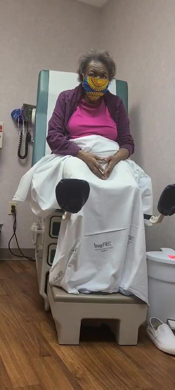 Doctor tells elderly woman her vagina will be closed