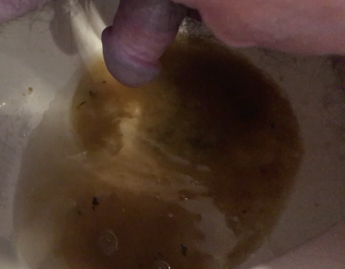 Liquid Shit with Salad Bits