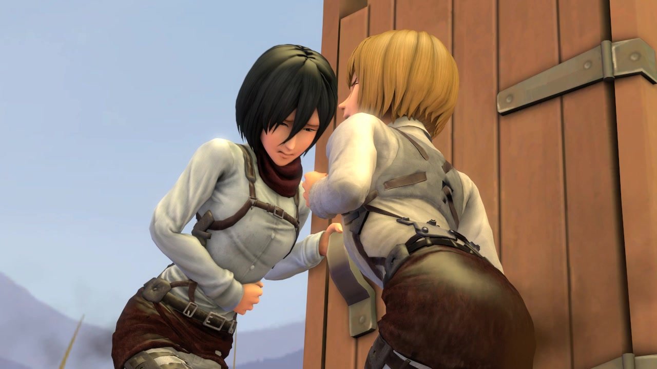 Armin and Mikasa Farting