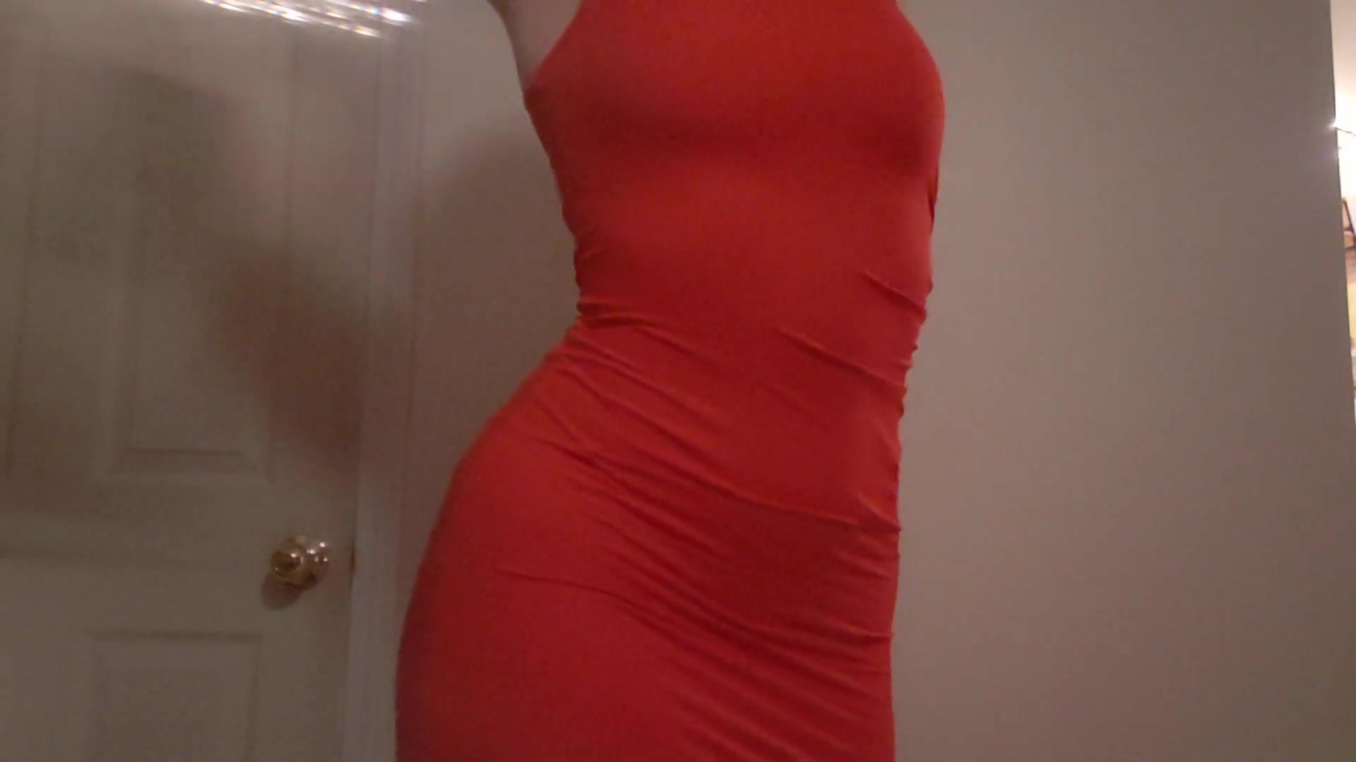 Tight belly dress