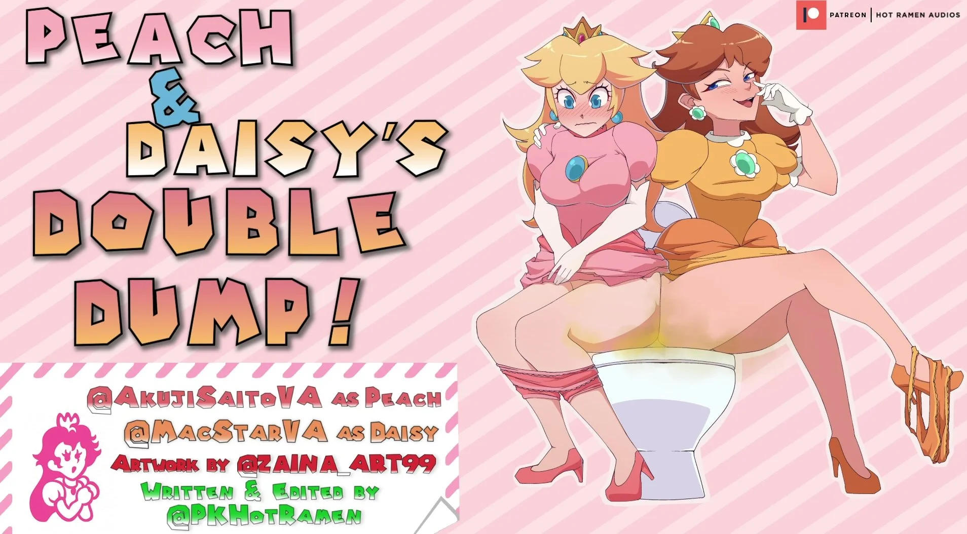Peach & Daisy's Double Dump! (PKHotRamen) - ThisVid.com