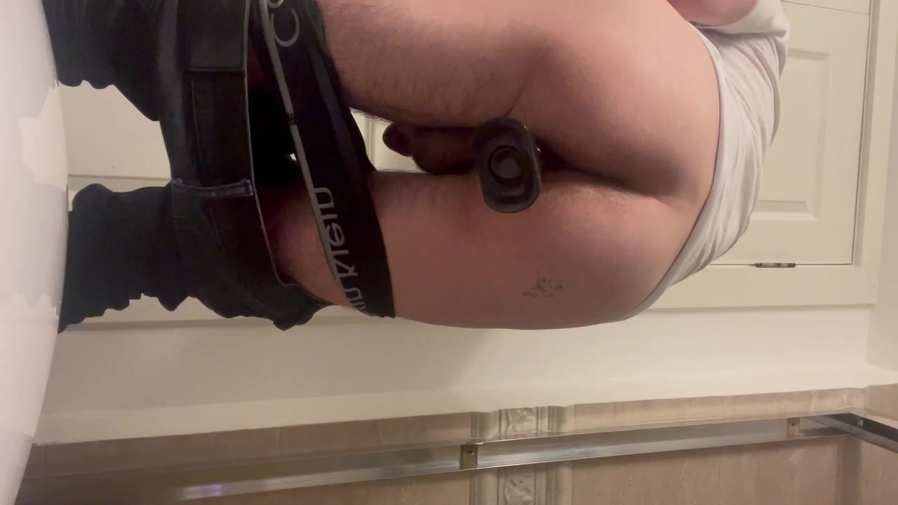 Playing with my butt plug - video 2