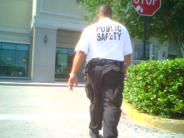 Hispanic Security Guard