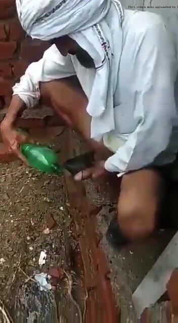 Muslim men washing hard big dick