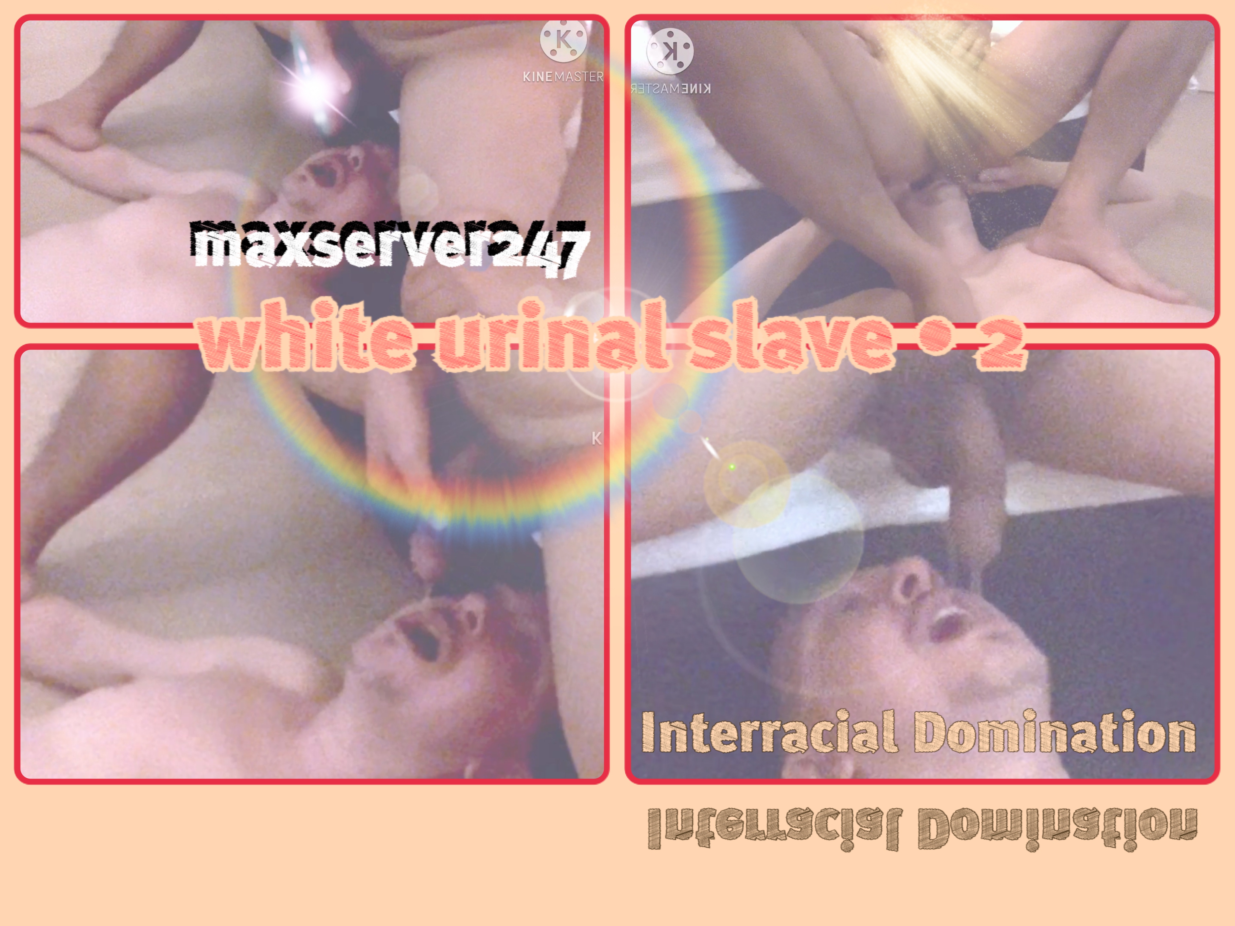 WUS02 white urinal slave for Asian master. 2x Load