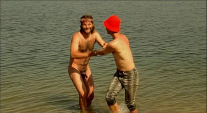 Czech male nudist in a movie
