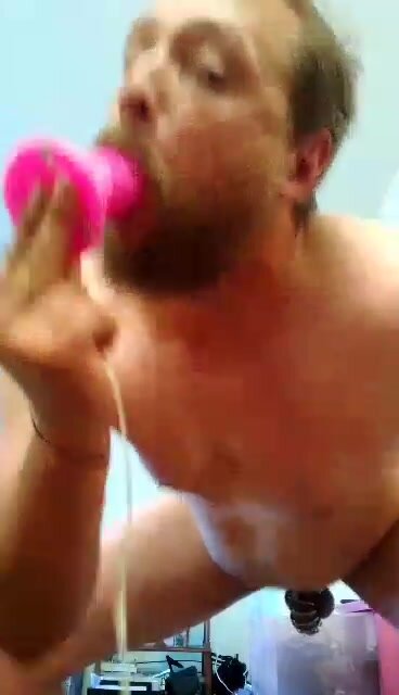 Dildo sucking - video 3