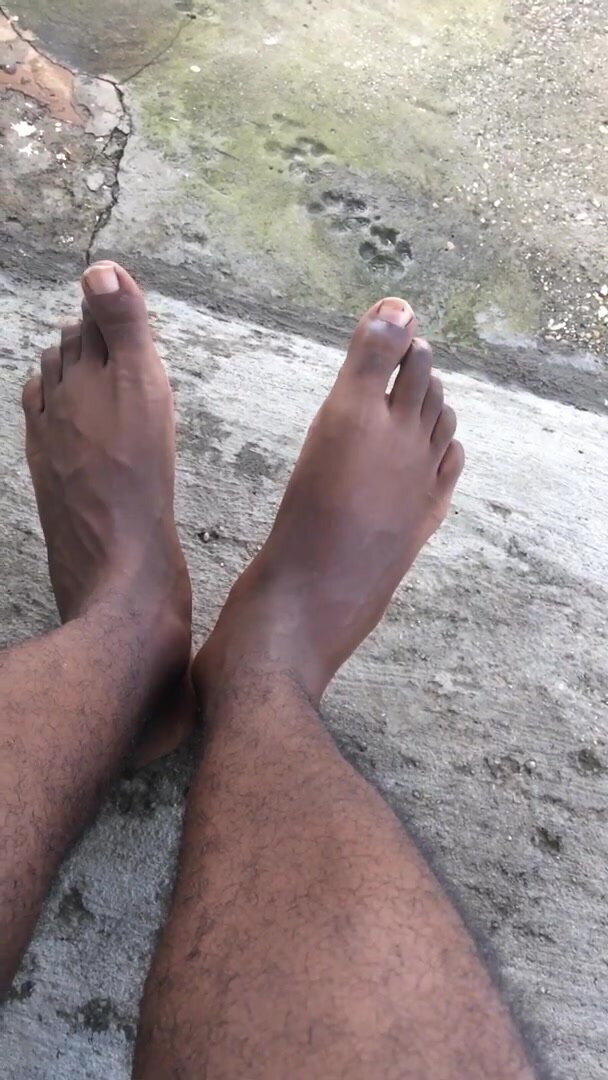 Male feet from a seemingly defunct YouTube Channel DD D