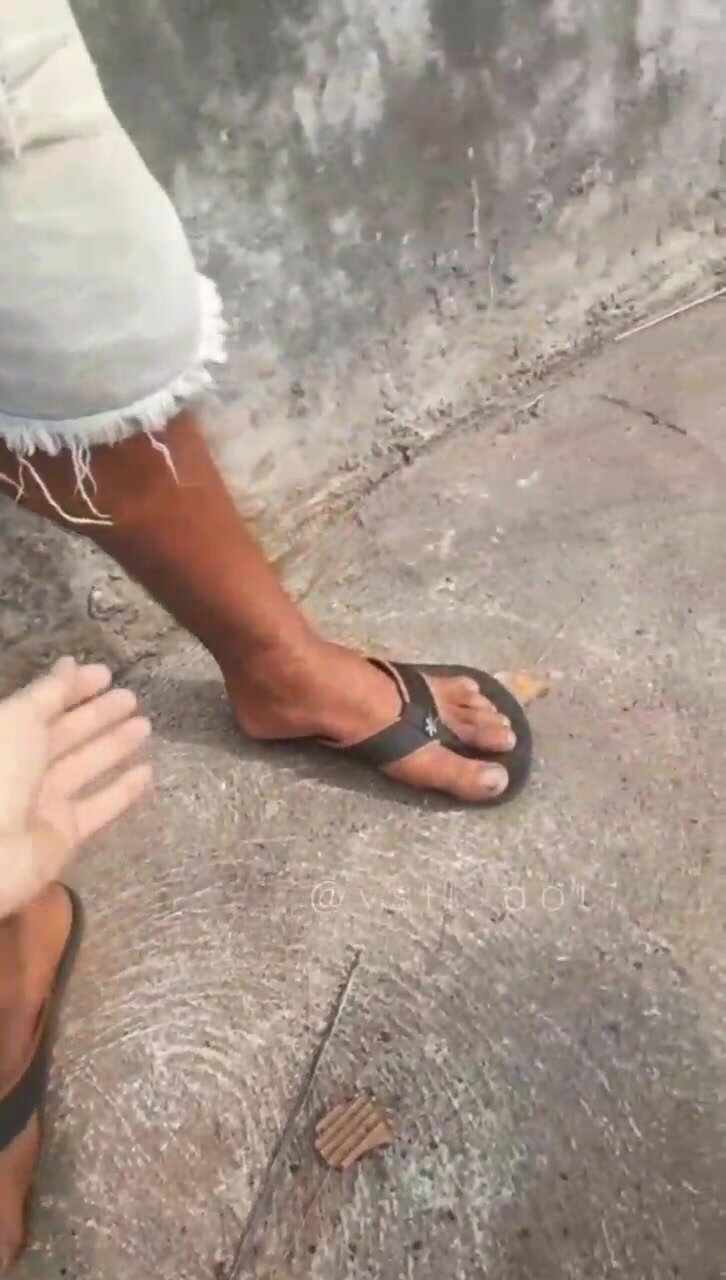 Paying straight tanned homeless man 1