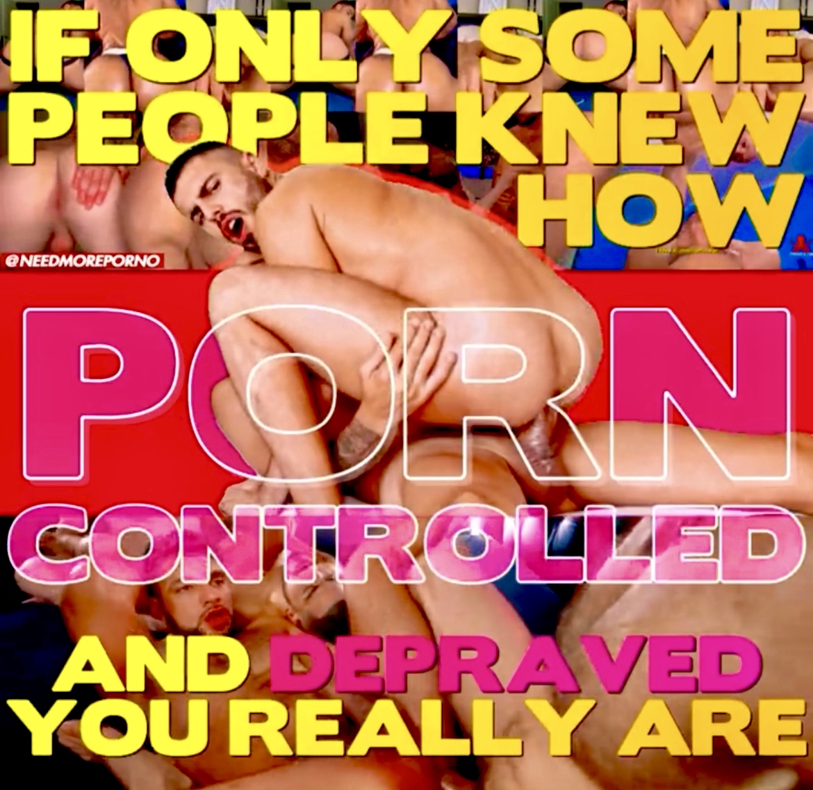 Gooner porn addict