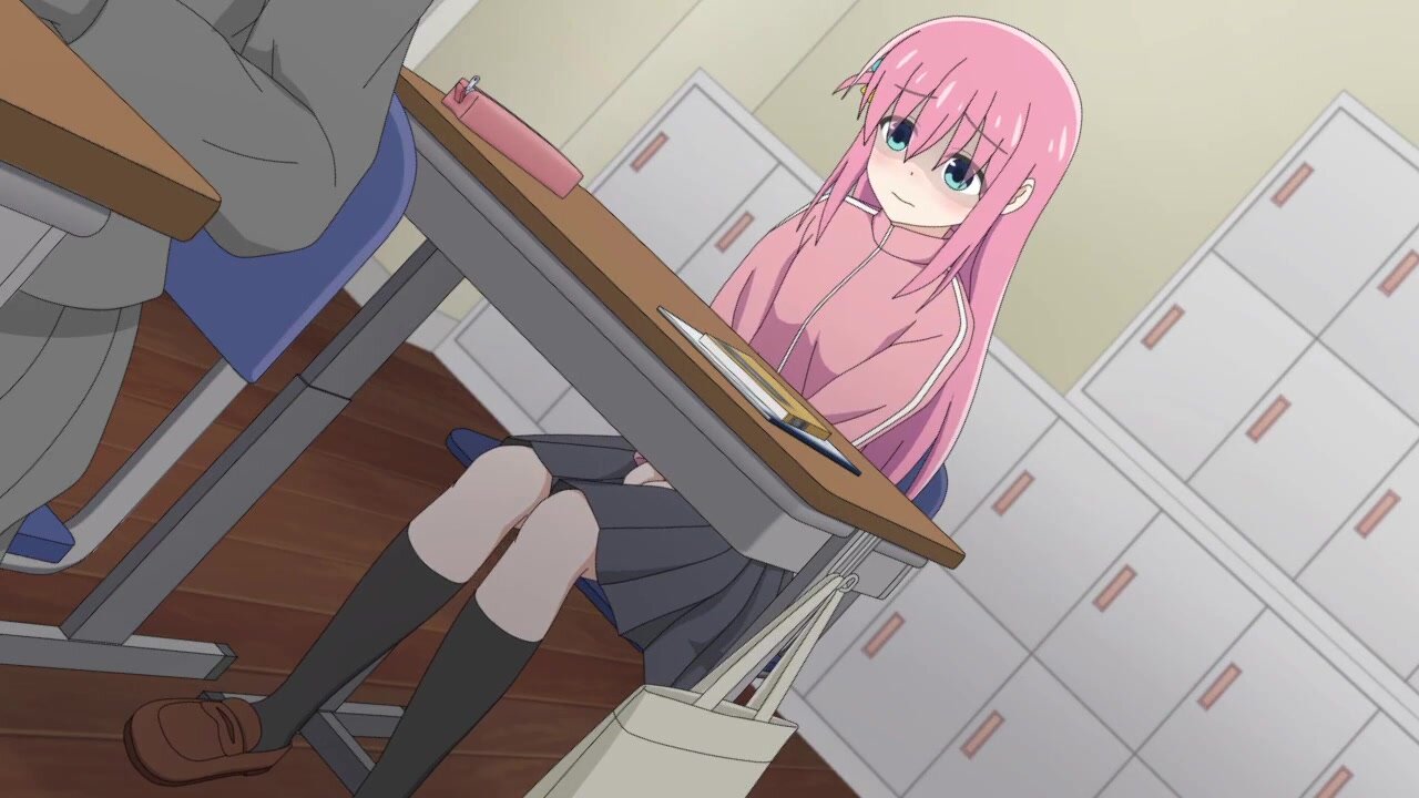 Anime girl pee